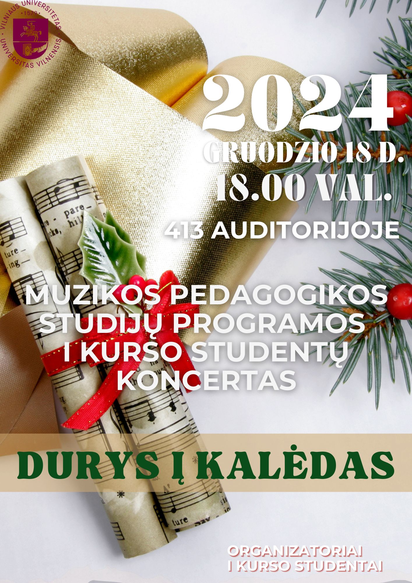 DURYS Į Kalėdas